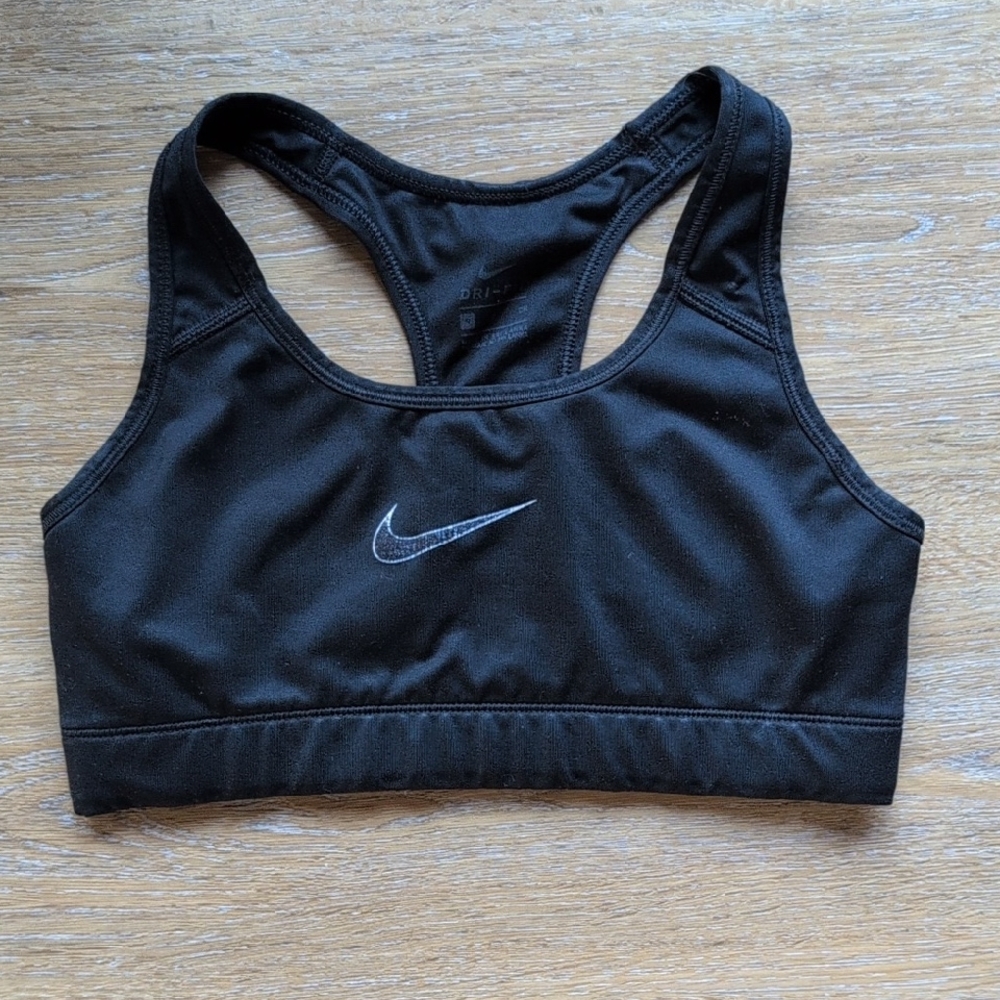 Nike Women's Black Racerback Sports Bra